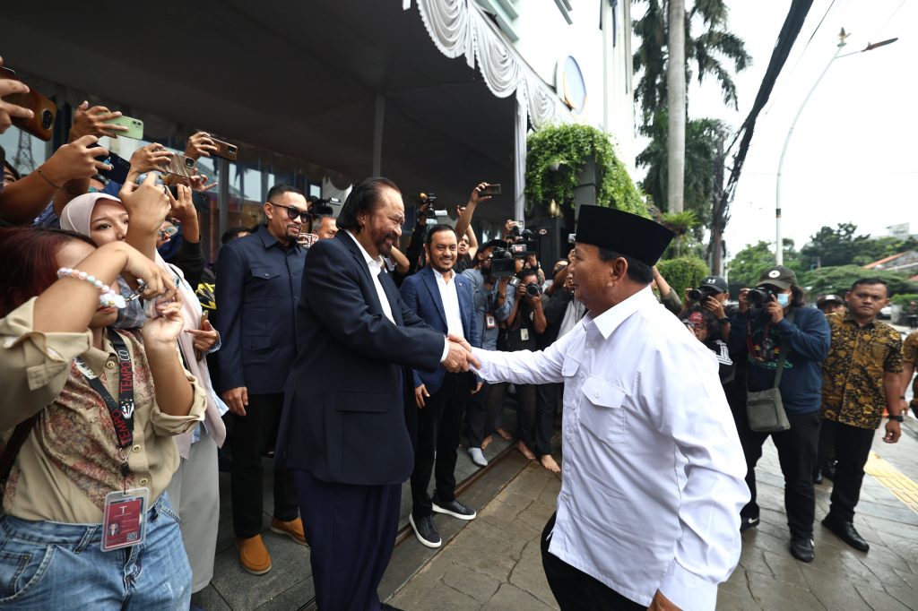 Prabowo Subianto sembangi Nadem Tower