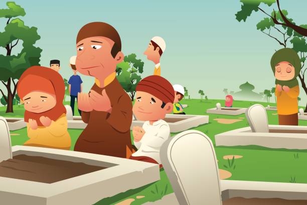 ilustrasi Ziarah Kubur (Dok. Istock)