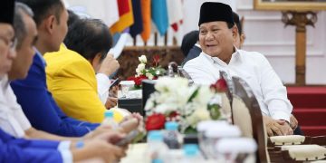 Prabowo Subianto saat rapat pleno KPU penetapan capres terpilih (Dok FB Prabowo)