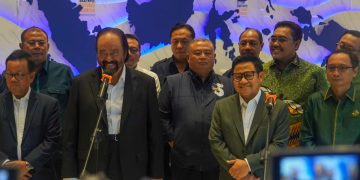 Ketum Nasdem Surya Paloh dan Ketum PKB Cik Imin (Dok Nasdem)