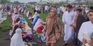 Viral Video Khotib Singgung Kecurangan Pemilu 2024, Jemaah Shalat Ied langsung Bubar