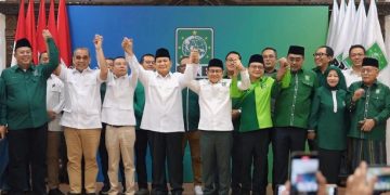 Sambangi Kantor DPP PKB, Prabowo; Mereka Ingin Bekerjasama dengen Gerindra
