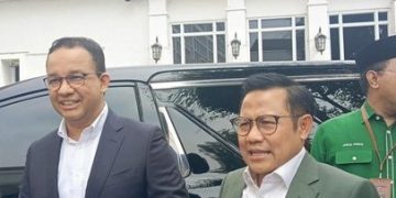 Anies Baswedan dan Muhaimin tiba di KPU