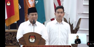 Pidato Pertama Setelah Penetapan KPU RI, Prabowo; Kita Bersyukur Telah Jalankan Proses Pemilu dengan Baik