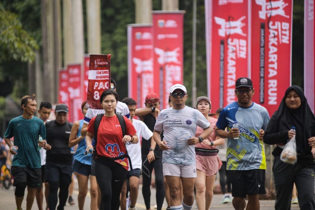 Rute BTN Jakarta International Marathon 2024, Mulai Jarak hingga 10 Kilo (ist)