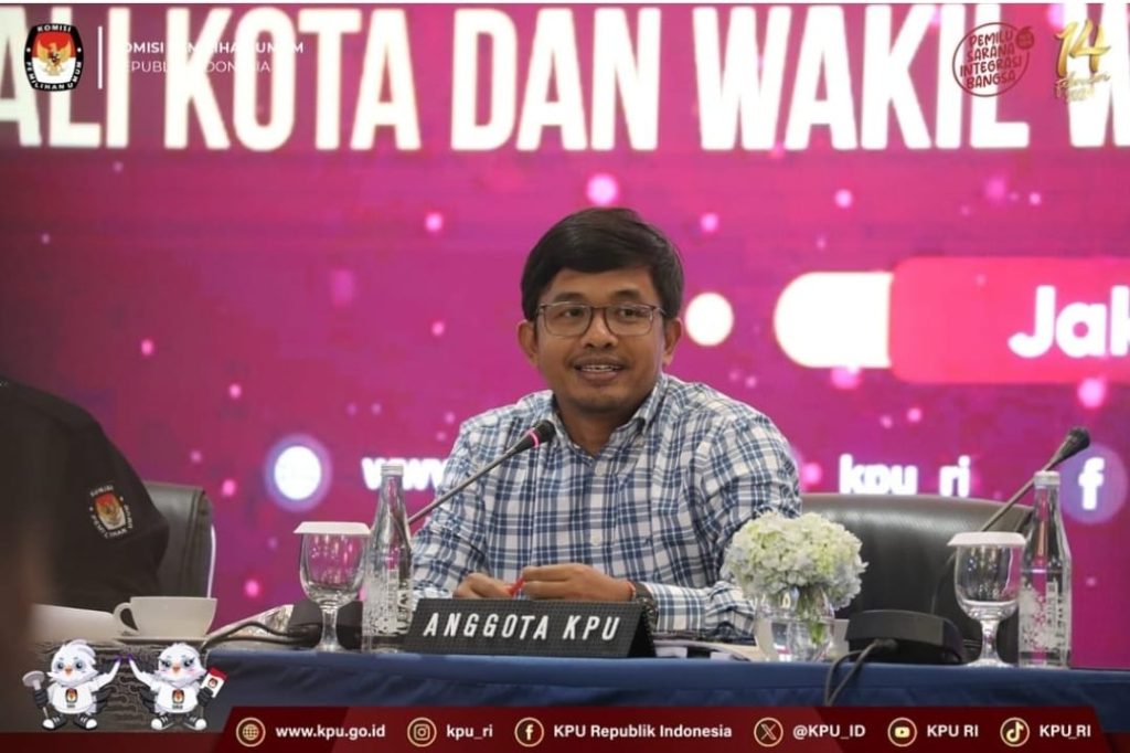 Anggota KPU RI, Idham Kholik (Dok Instagram @kpu_ri)