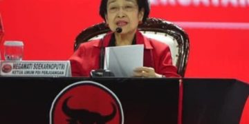 Megawati di Rakernas V kembali menjabat sebagai Ketum PDI Perjuangan (Instagram @pdiperjuangan)