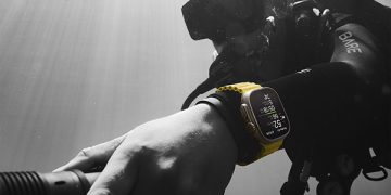 Apple Watch Ultra with Ocean Band