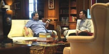 Prabowo dan Gibran Ngopi di Hambalang, Dasco: Bahas Masa Depan Pemerintahannya