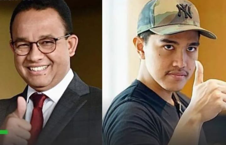 Anies Baswedan dan Kaesang Pangarep (instagram @tkpmedan)