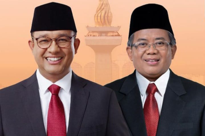 Anies dan Sohibul Iman resmi diusung PKS untuk Pilgub Jakarta 2024 (instagram @muhammadsuki_)