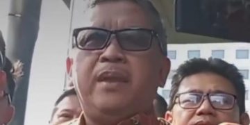 Hasto saat tiba di KPK untuk jalani pemeriksaan sebagai saksi atas kasus Harun Masiku pada Senin 10 Juni 2024 (instagram @pdiperjuangan)