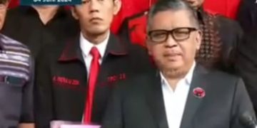 Hasto Kristiyanto beri keterangan usai jalani pemeriksaan oleh penyidik Polda Metro Jaya (instagram @pdiperjuangan)