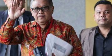 Sekjen PDI Perjuangan Hasto Kristiyanto saat jalani pemeriksaan di KPK Senin 10 Juni 2024 (instagram @pdiperjuangan)