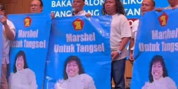 Marshel Widianto dideklarasikan oleh Partai Gerindra maju ke Pilkada Serentak 2024 dengan menjadi calon Wakil Walkot Tangsel (instagram @marshel_widianto)