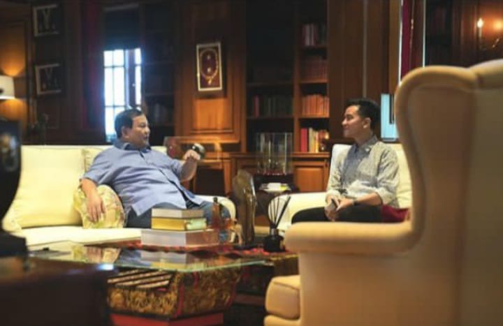 Prabowo dan Gibran gelar pertemuan tertutup di Bogor (instagram @prabowo)