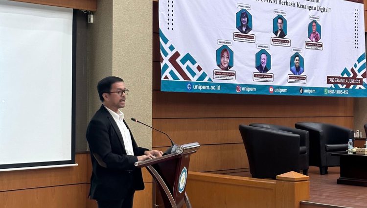 Marinus Gea dalam Talkshow Universitas IPI (Suaranusantara/Panius Zagoto)