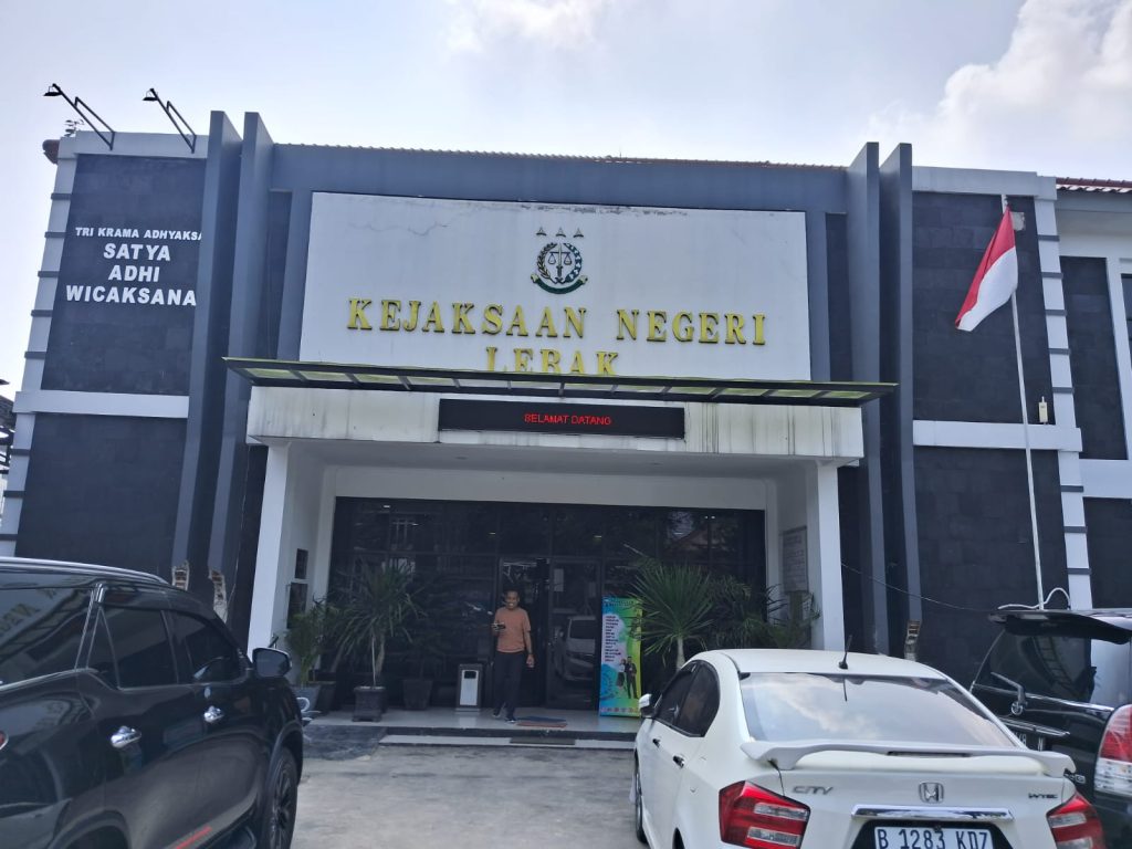 Kejaksaan Negeri Lebak.(SuaraNusantara/Def)