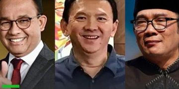 Anies, Ahok dan Ridwan Kamil di 3 besar Survei Indikator Politik Indonesia (instagram @fakta.jakarta)