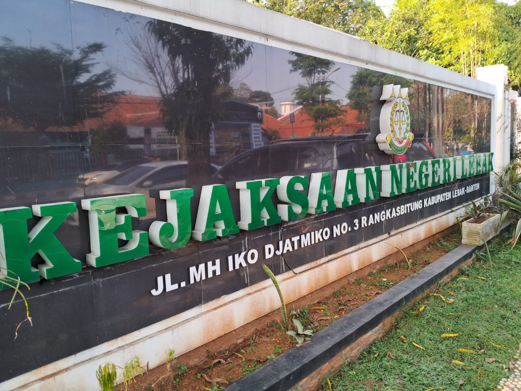 Kejaksaan Negeri Lebak.(SuaraNusantara/Def)