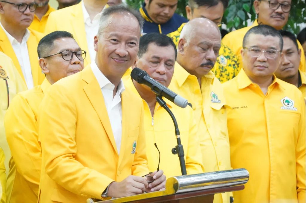 Agung Gumiwang Kartasasmita terpilih sebagai Plt Golkar (Dok Golkar)