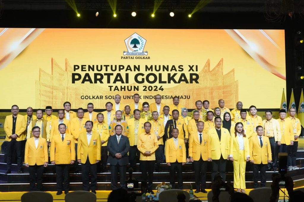 Jokowi dan Prabowo hadiri munas Golkar (Dok Golkar)