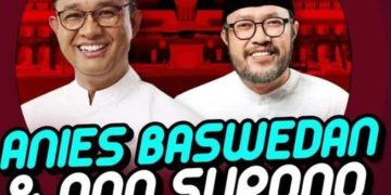 Anies Baswedan dan Ono Surono (instagram @bekasi24jamcom)