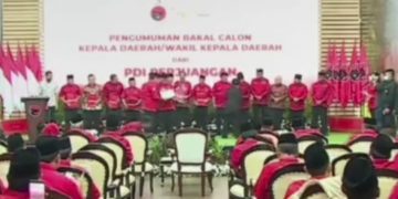 PDI Perjuangan resmi umumkan nama bakal cagub dan cawagub di Pilgub 2024 hari ini Rabu 14 Agustus 2024 (instagram @pdiperjuangan)