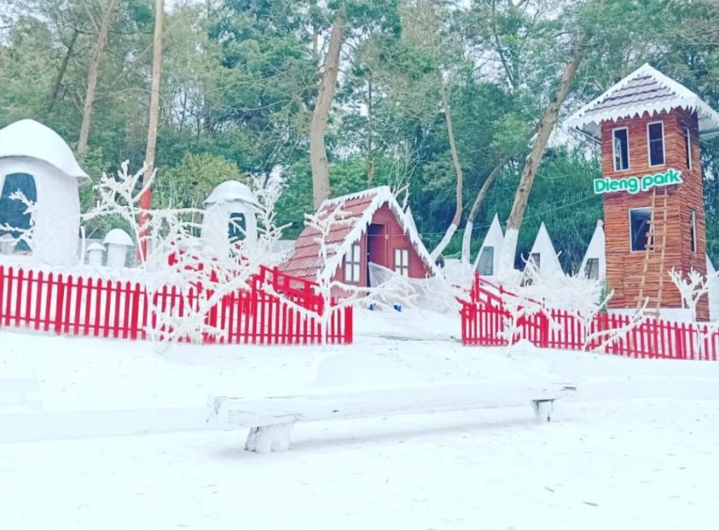 Wisata di Dieng Park