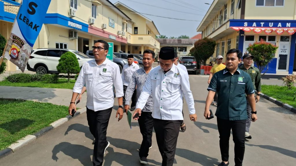 DPC Partai Kebangkitan Bangsa (PKB) Lebak melaporkan Lukman Edy ke polisi.(SuaraNusantara/Def)