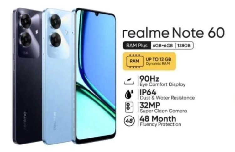 Realme Note 60 Meluncur Global di Indonesia