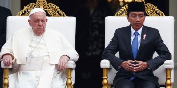 Paus Fransiskus Akhirnya Tiba di Istana untuk Bertemu Jokowi