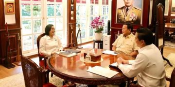 Sri Mulyani Bertemu Prabowo Subianto, Bahas Apa?