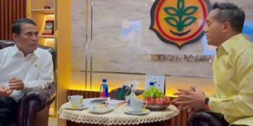 Ketua Kadin Anindya Bakrie dan Mentan Amran Sulaiman pada Jumat 20 September 2024 gelar pertemuan (instagram @