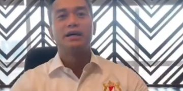 Anindya Bakrie saat duduk di ruangan Ketua Kadin perdana ngantor dengan jabatan Ketua Kadin, sukses lengserkan Arsjad Rasjid(instagram @anindyabakrie)