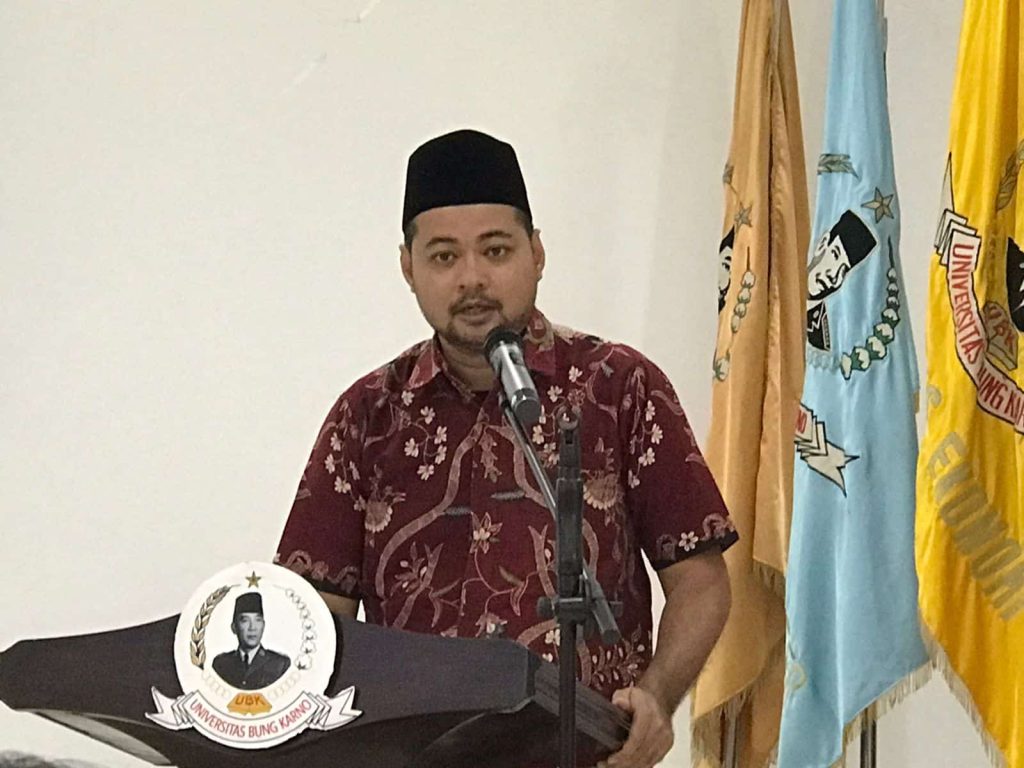 Chris Nalenanan, Ketua KAMI FISIP UBK (Dok ist)