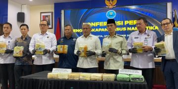 BNN Gagalkan Penyelundupan 15 Kg dan 10 Ribu Butir Ekstasi