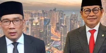 Pramono Anung dan Ridwan Kamil dua cagub di Pilgub Jakarta 2024 ditanya soal nomor urut (instagram @jejaknarasi)