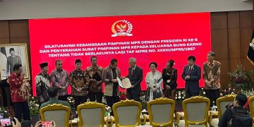 Megawati dan anak Presiden Soekarno lainnya hadiri silaturahmi kebangsaan dengan MPR RI