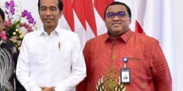Presiden KSPSI Andi Gani Nena Wea Bahas Iuran Pensiun Tambahan dengan Presiden Jokowi
