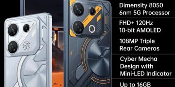 Spesifikasi Infinix GT 10 Pro