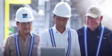 Presiden Jokowi Resmikan Tiga Smelter, Tanda Dimulainya Era Industrialisasi Mineral di Indonesia