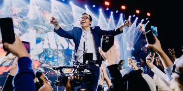 Ari Lasso mantan Vokalis Dewa 19 saat gelar konser (instagram @ari_lasso)