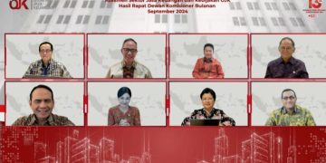 Rapat Dewan Komisioner Bulanan OJK pada 25 September 2024 (dok suaranusantara.com)
