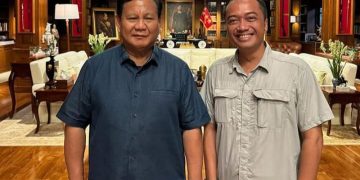 Prasetyo Hadi berfoto bersama Prabowo Subianto Presiden Terpilih 2024-2029 (Instagram @prasetyo_hadi28)