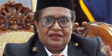 Ribka Haluk ditunjuk oleh Prabowo untuk duduki kursi menteri di kabinet pemerintahan baru (instagram @infonabire)