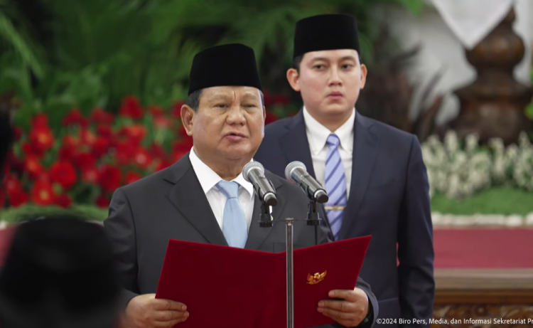 Prabowo Subianto lantik Penasihat Khusus Presiden dan Utusan Khusus Presiden (Dok Ist)