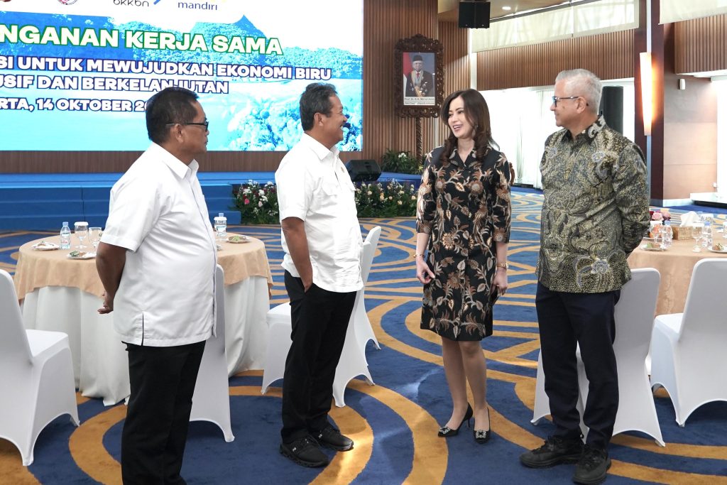 Bank Mandiri Perkuat kerjasa sama dengan ementerian Kelautan dan Perikanan