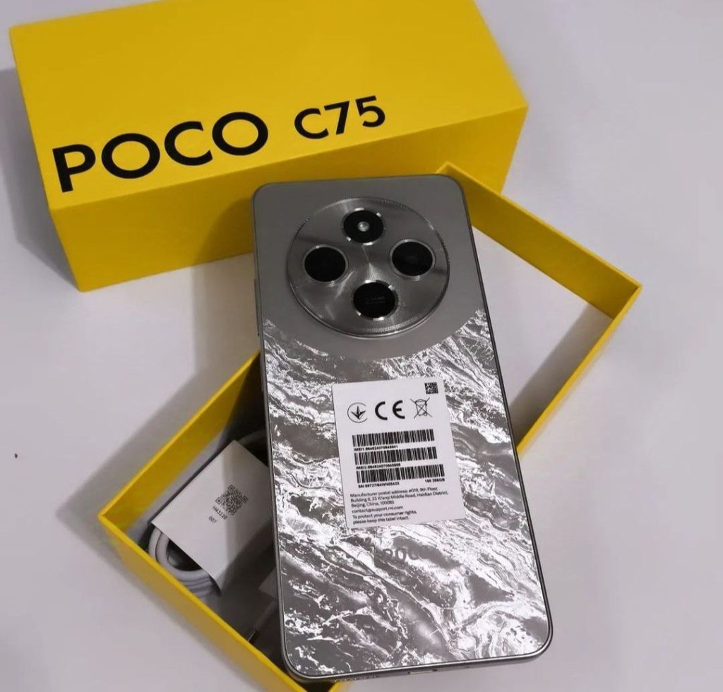 Poco C75: Ponsel Entry-Level dengan Spesifikasi Unggulan dan Harga Terjangkau
