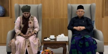 Ma'aruf Amin minta warga memili Luluk-Lukman di Pilgub Jatim (Dok ist)